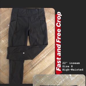 Lululemon Time to Sweat Crop